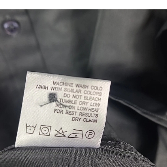 NEW Men's Flex Luxury Collection Designed in Italy Long Sleeve GreyShirt Sz XL - Picture 6 of 8